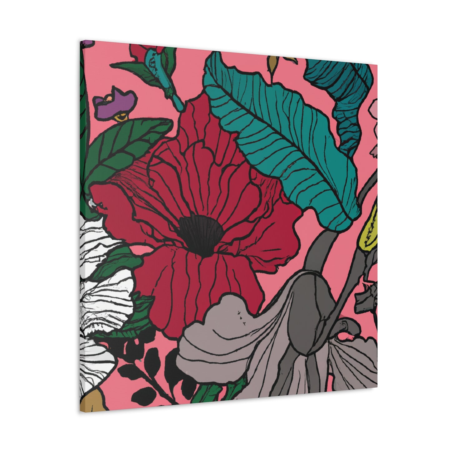 Sunshiney - Floral - Canvas