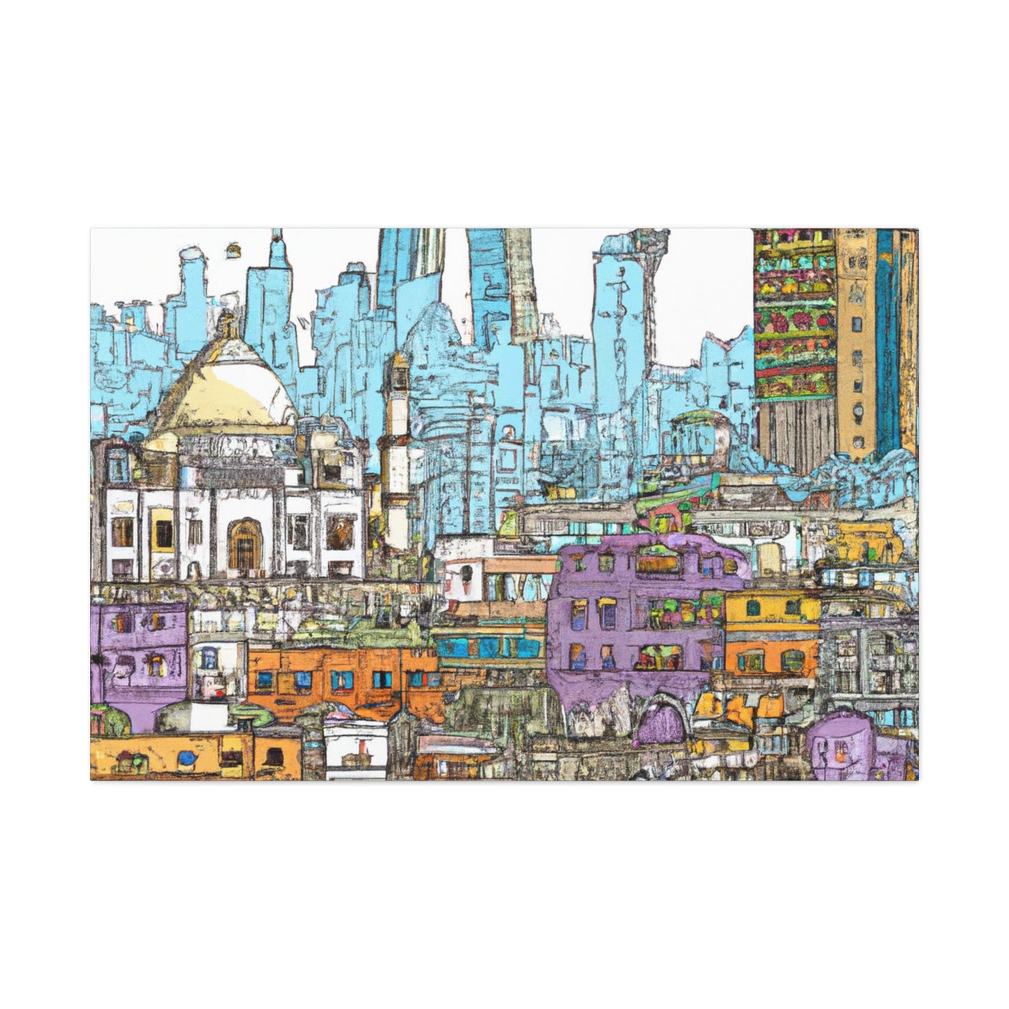 Majestic Maharajas - Destination India - Canvas