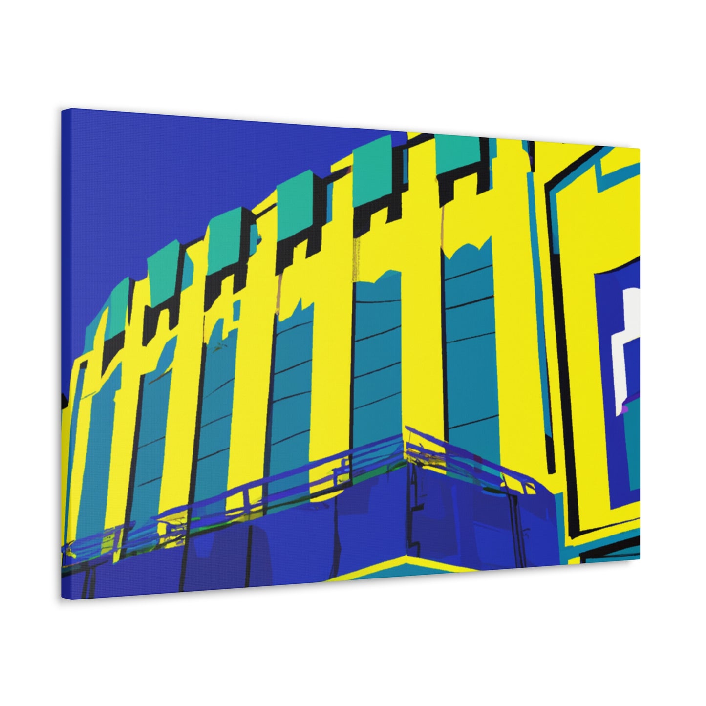 Moolah's Family Funplex - Architectural Canvas Pop Art