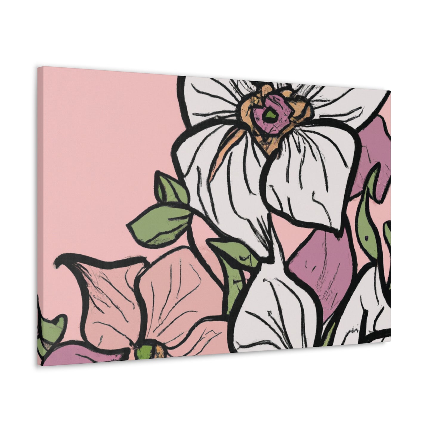 Blossomella - Floral - Canvas