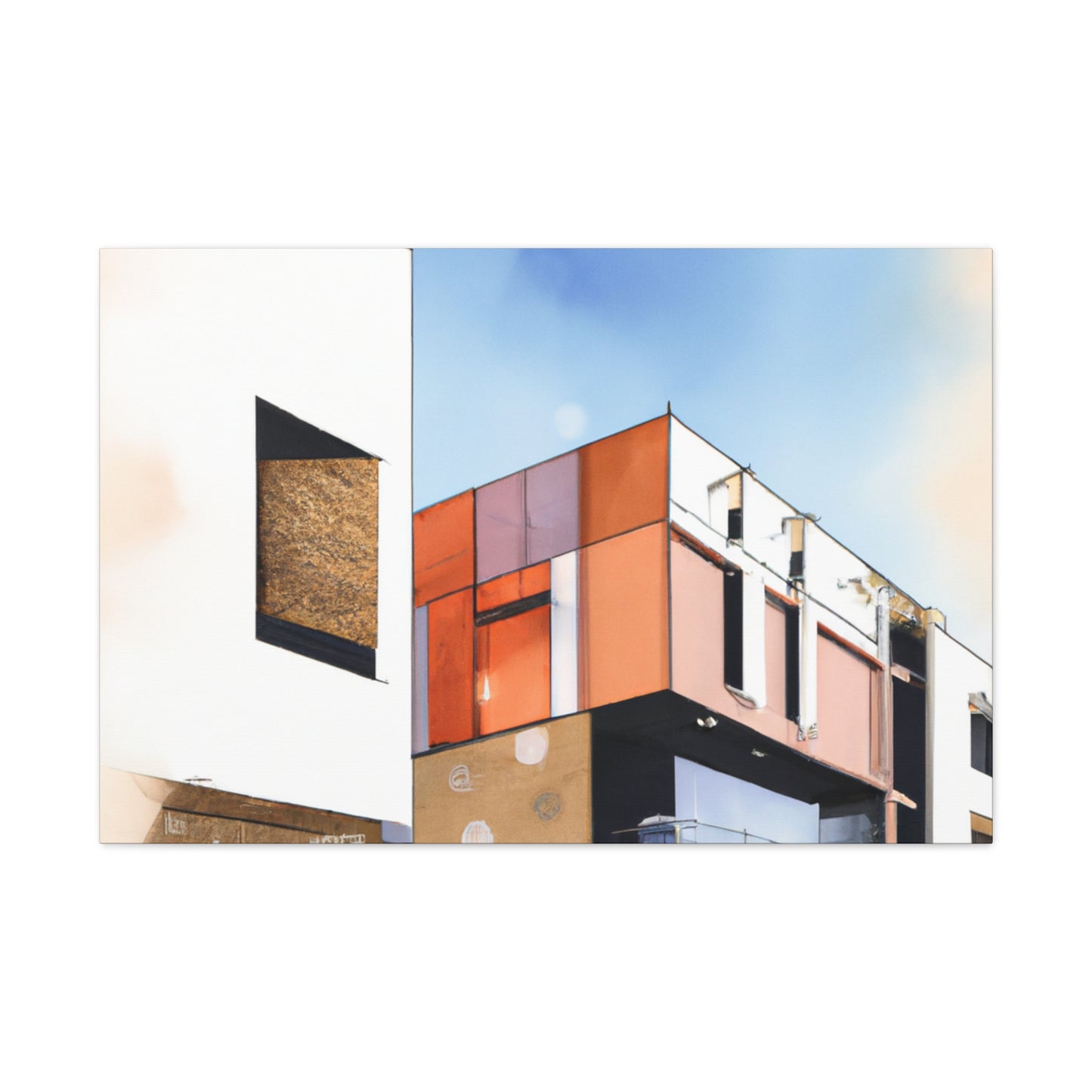 Petruzza di Barcellona - Canvas - Architectural