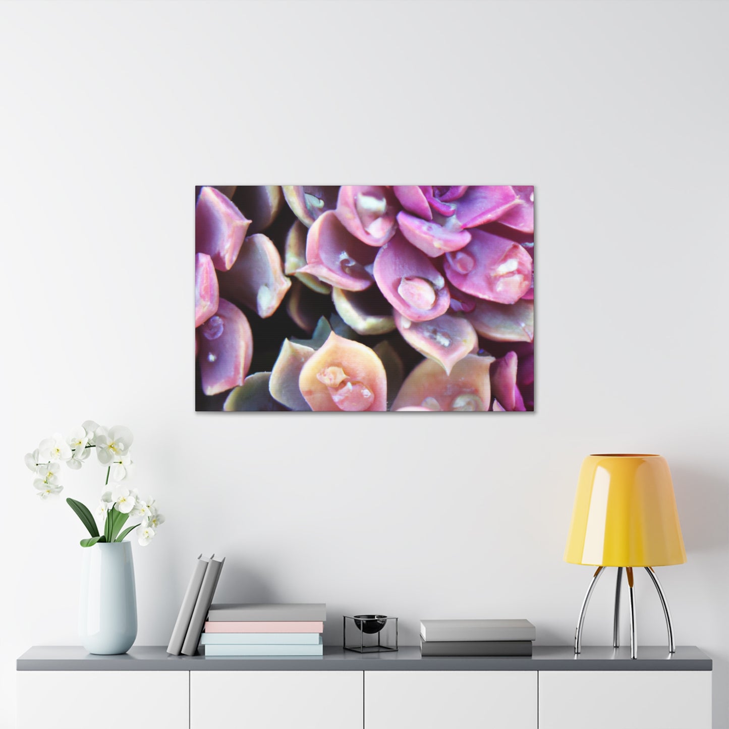 Garden of Splendor. - Canvas - Succulent