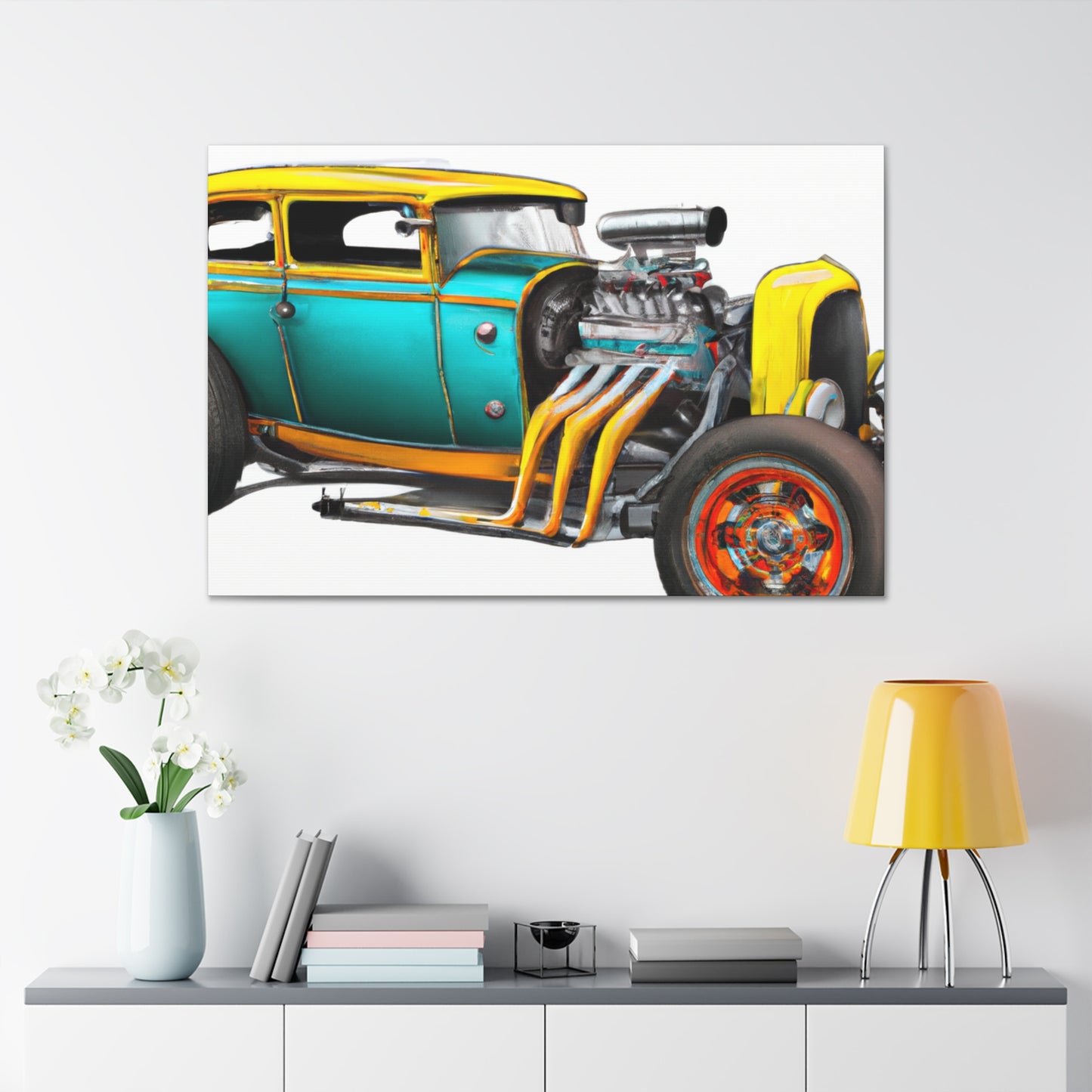 Hot Rod Junker - Automobile - Canvas