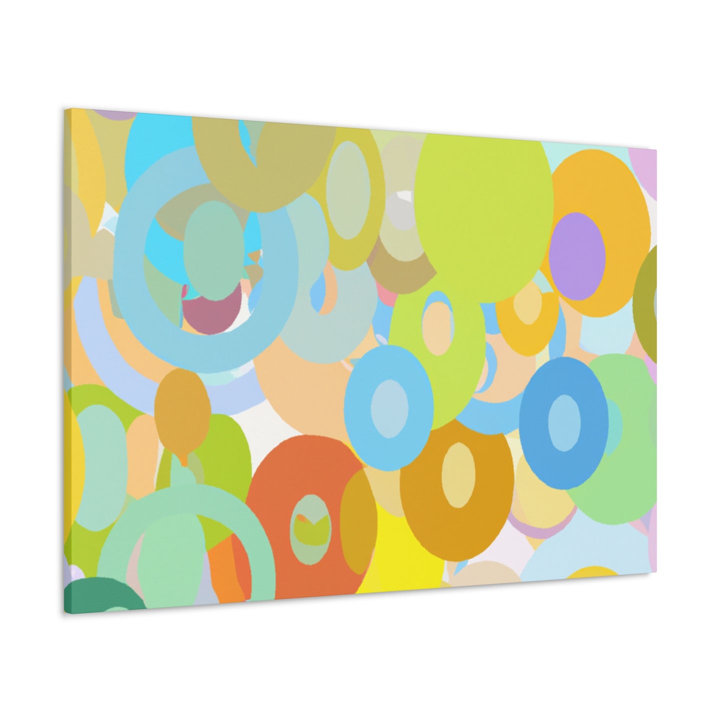 Aqua Spectrum - Abstract - Canvas