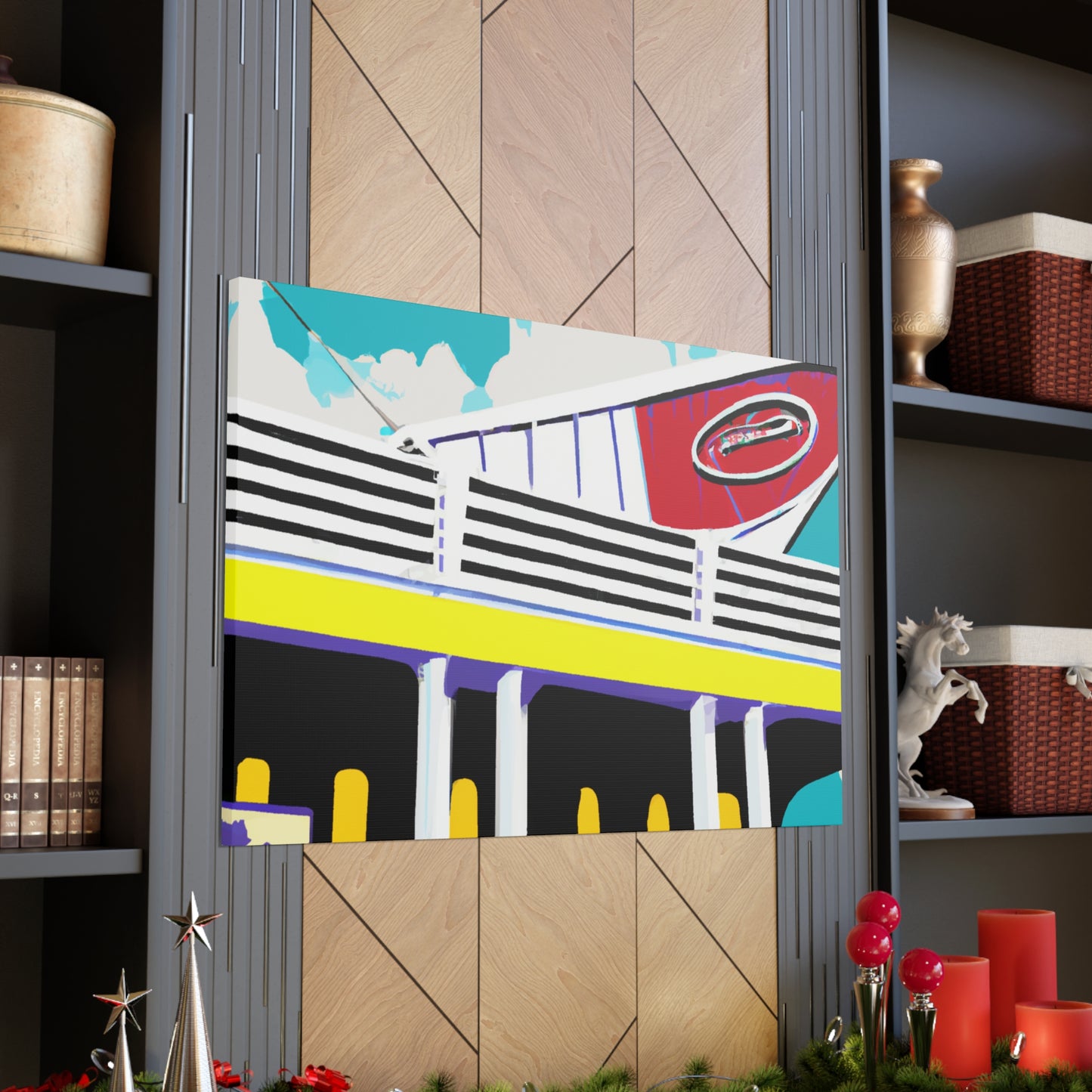 "Happy Days Diner" - Pop Art Canvas