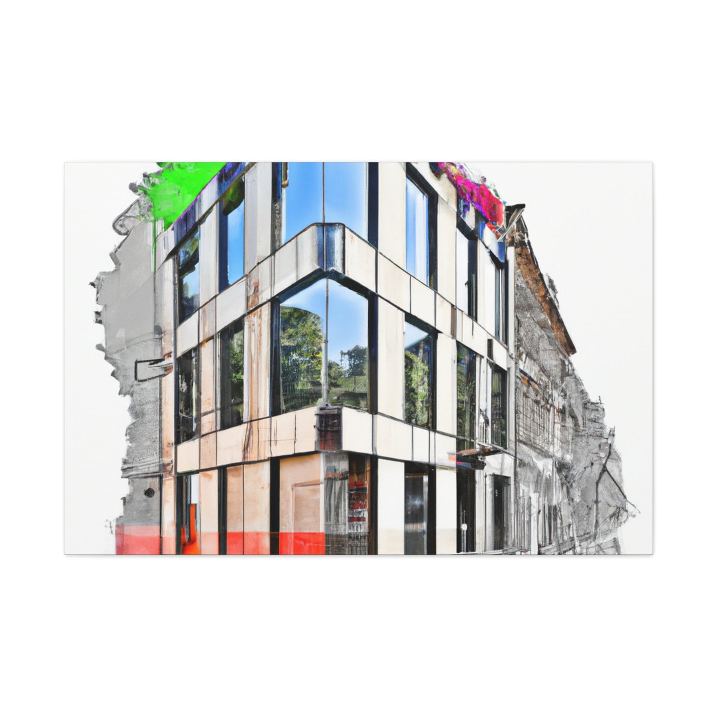 Amelia de León - Canvas - Architectural