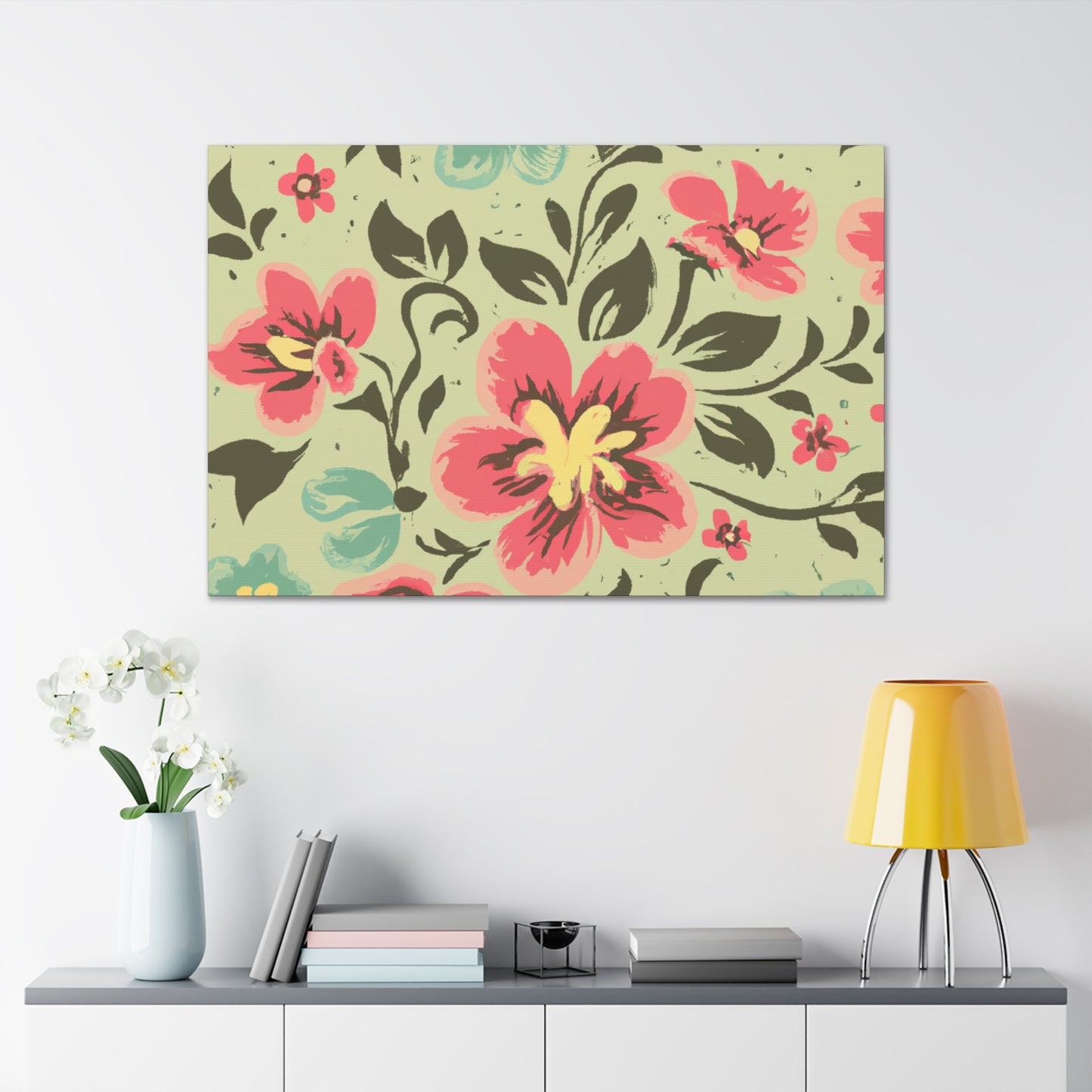 Solstice Sunrise - Floral - Canvas