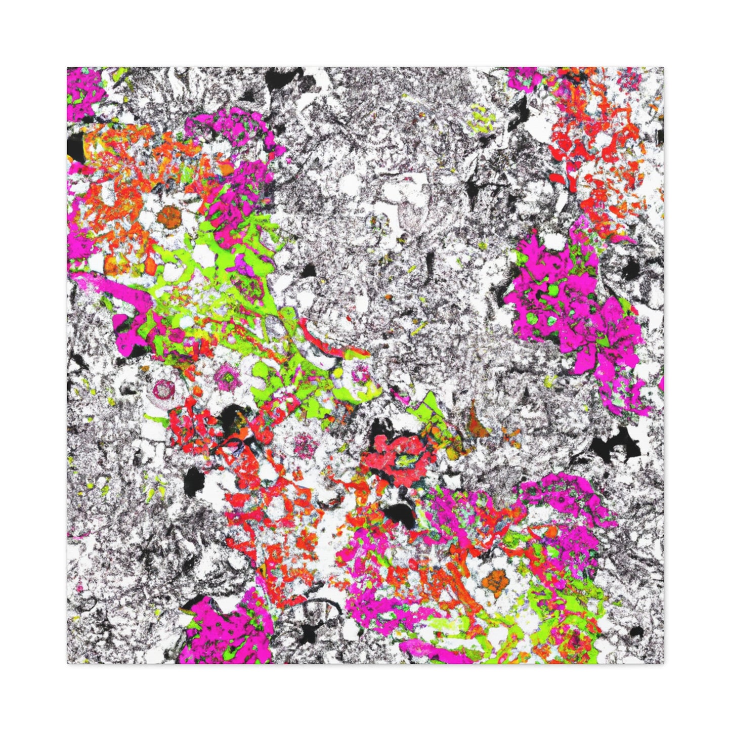 Rosy Joy - Floral - Canvas