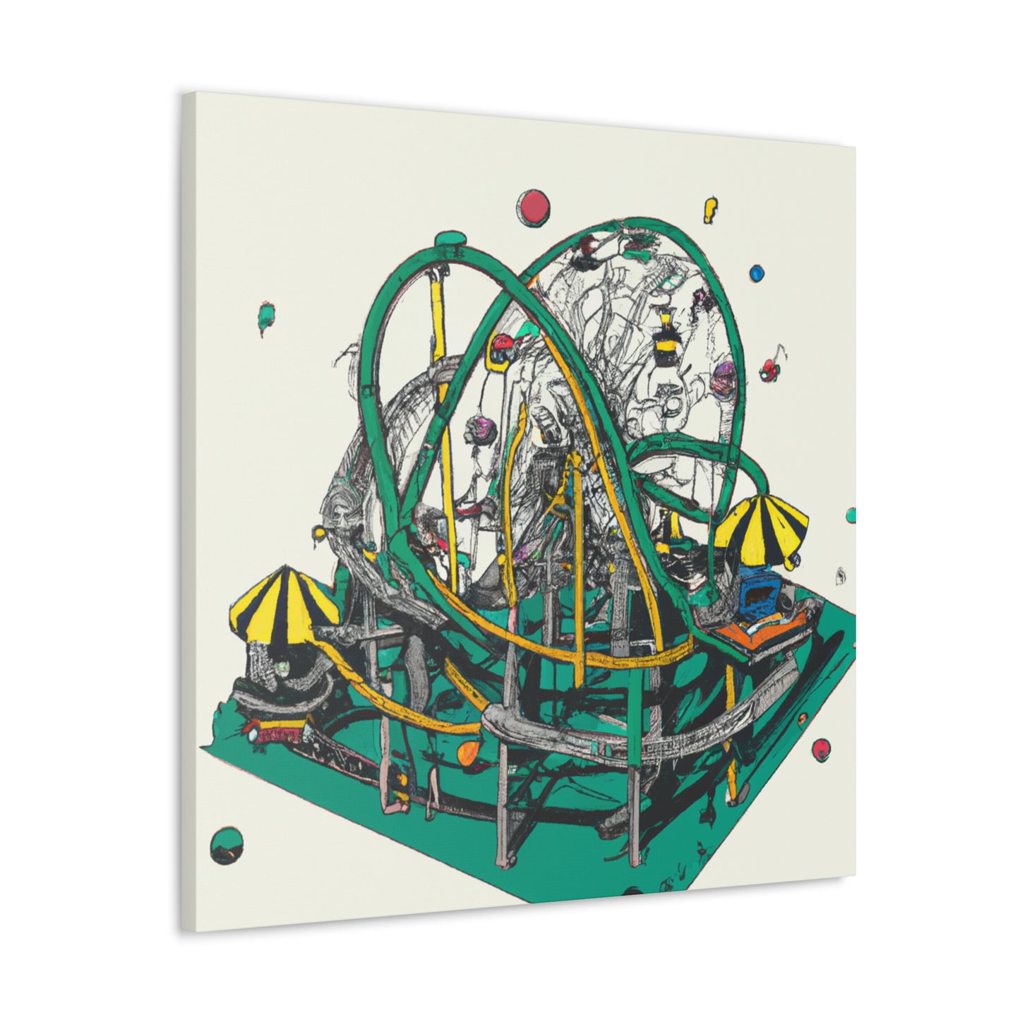 Silly Splashes - Amusement - Canvas