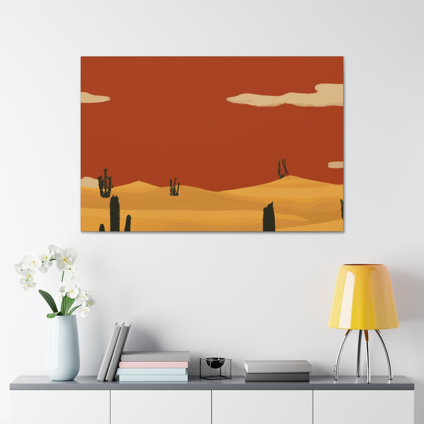 Dapper Dorian - Vintage Contemporary - Desert- Canvas