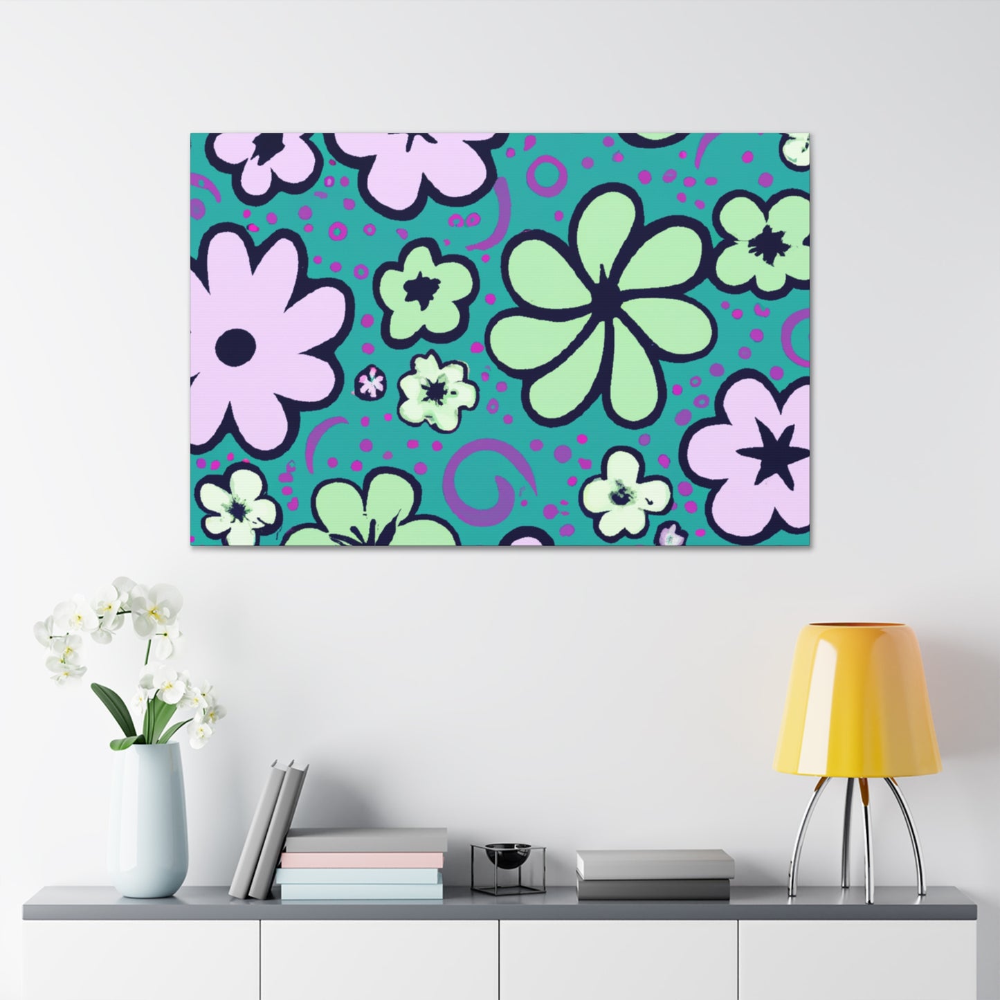 Blossomful- Floral - Canvas