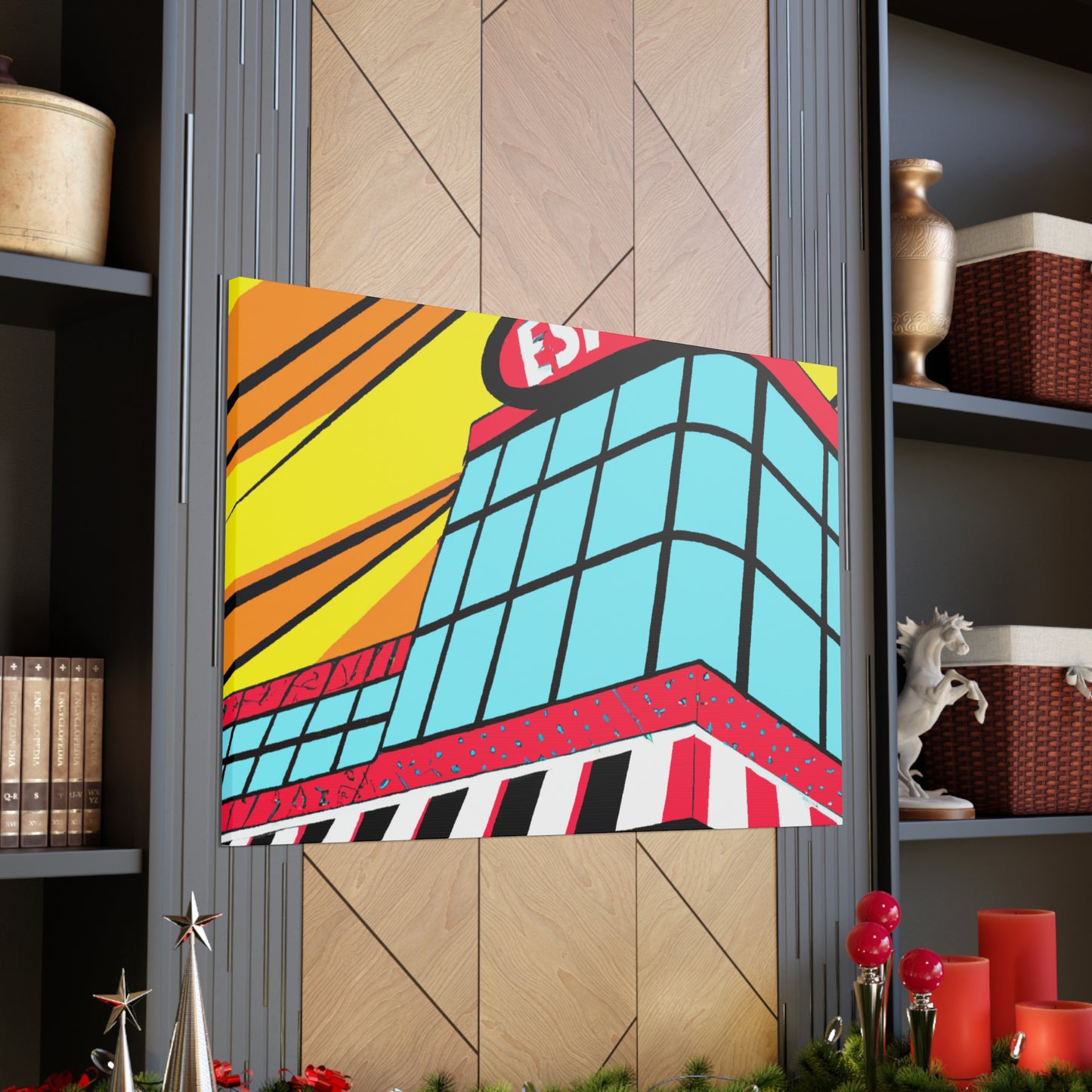 'Twist & Record Studio' - Canvas - Pop Art