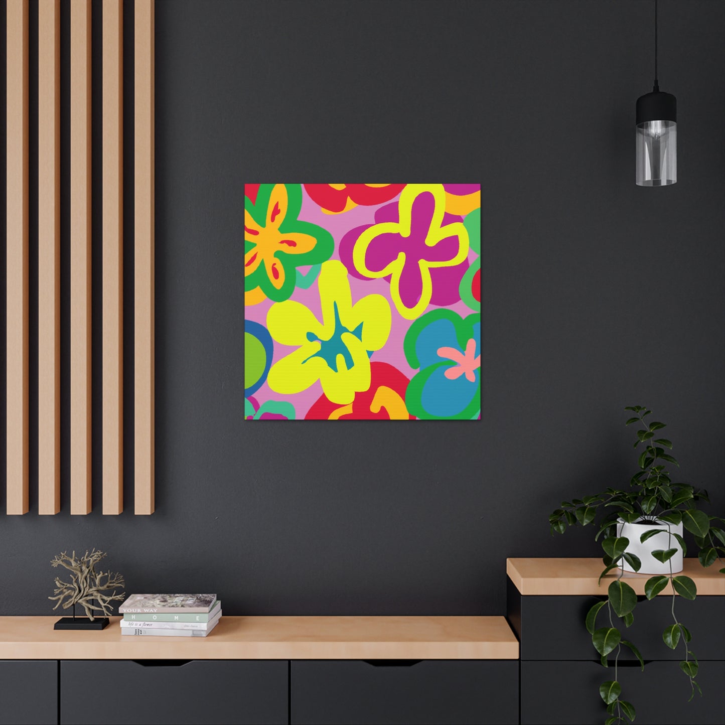 The Petal Perfume: A Fragrance of Floral Serendipity - Canvas
