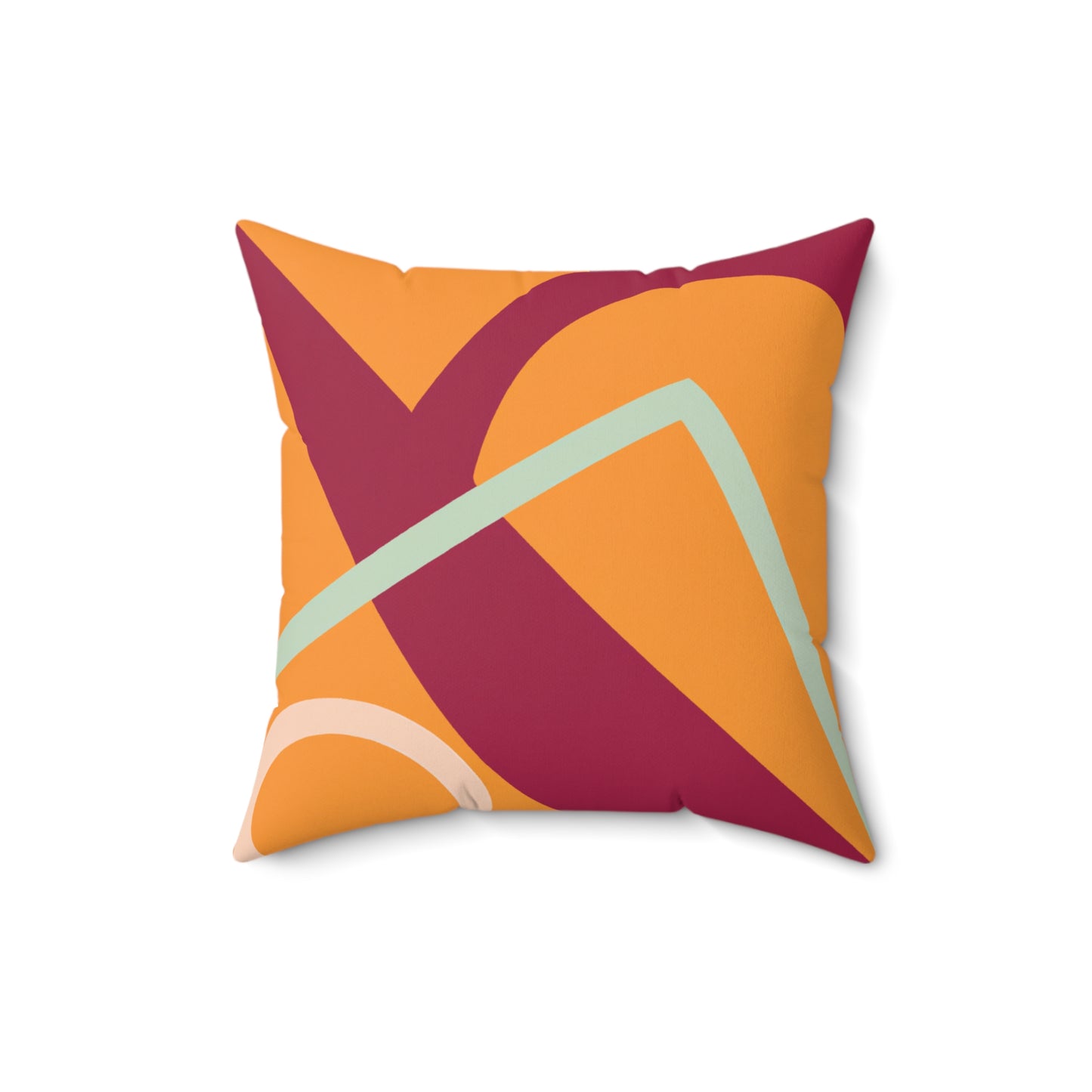 Spun Polyester Square Pillow