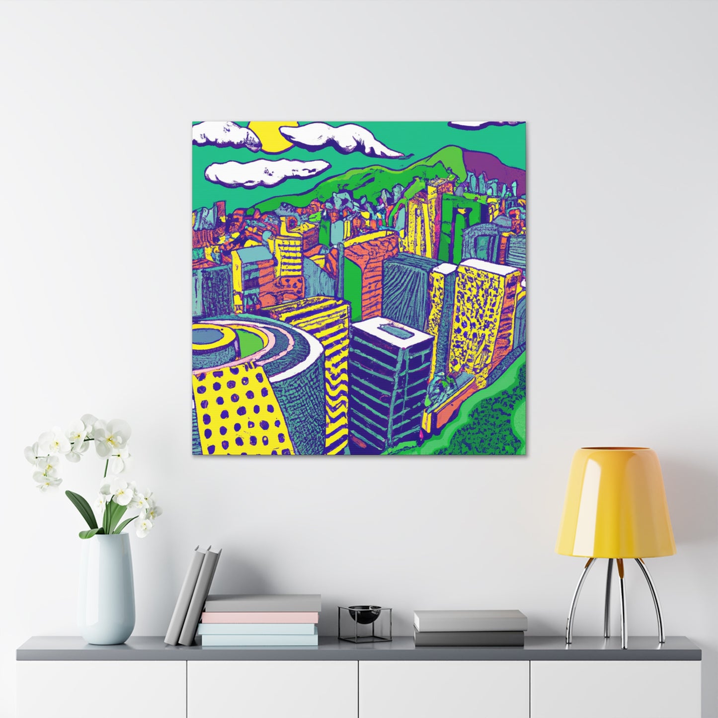 Caterpillar Festival - South America - Canvas