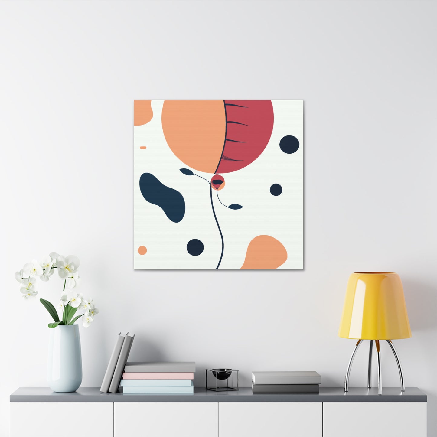 Muted Brushstrokes - Minimalism - Canvas