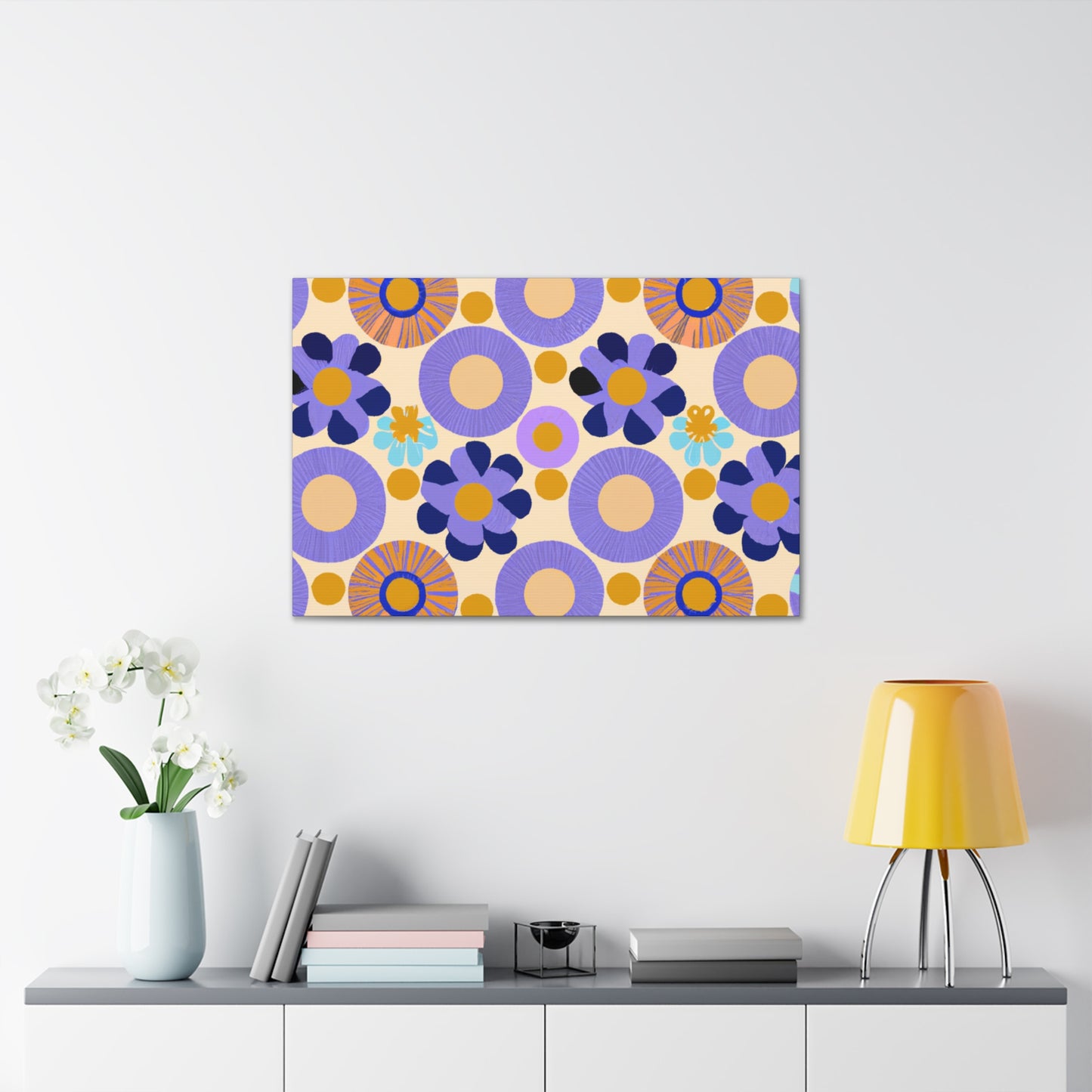 Flower Slumber Party: - Floral Canvas