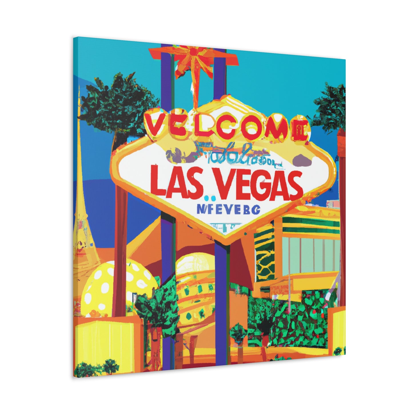 Vegas Valley - Destination Vegas - Canvas