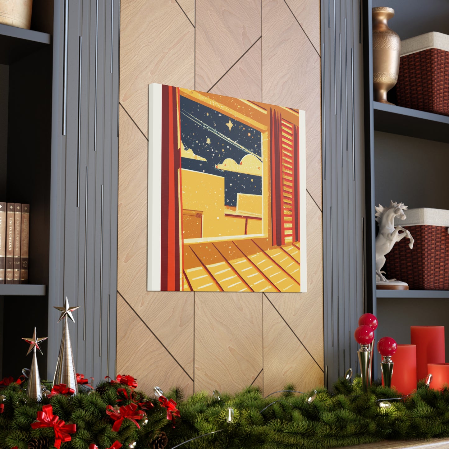 Shudder - Midcentury Canvas