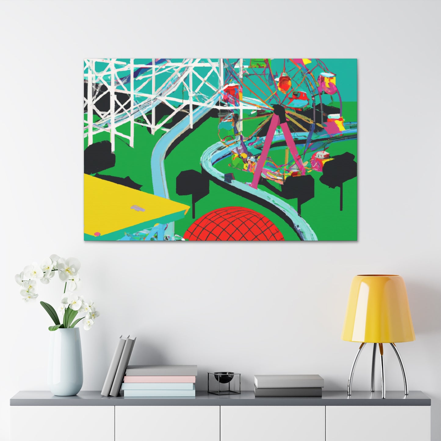 Thrilltopia - Amusement - Canvas