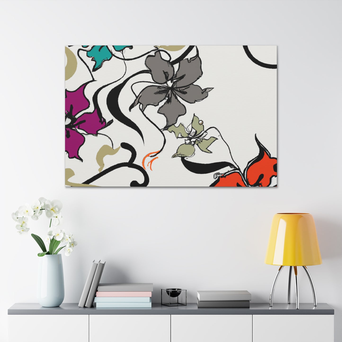 Magnifico - Floral - Canvas