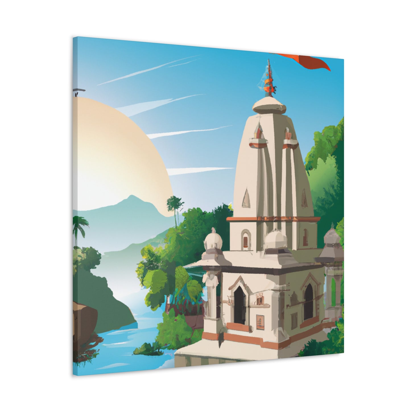 Discovery Destination India - Canvas