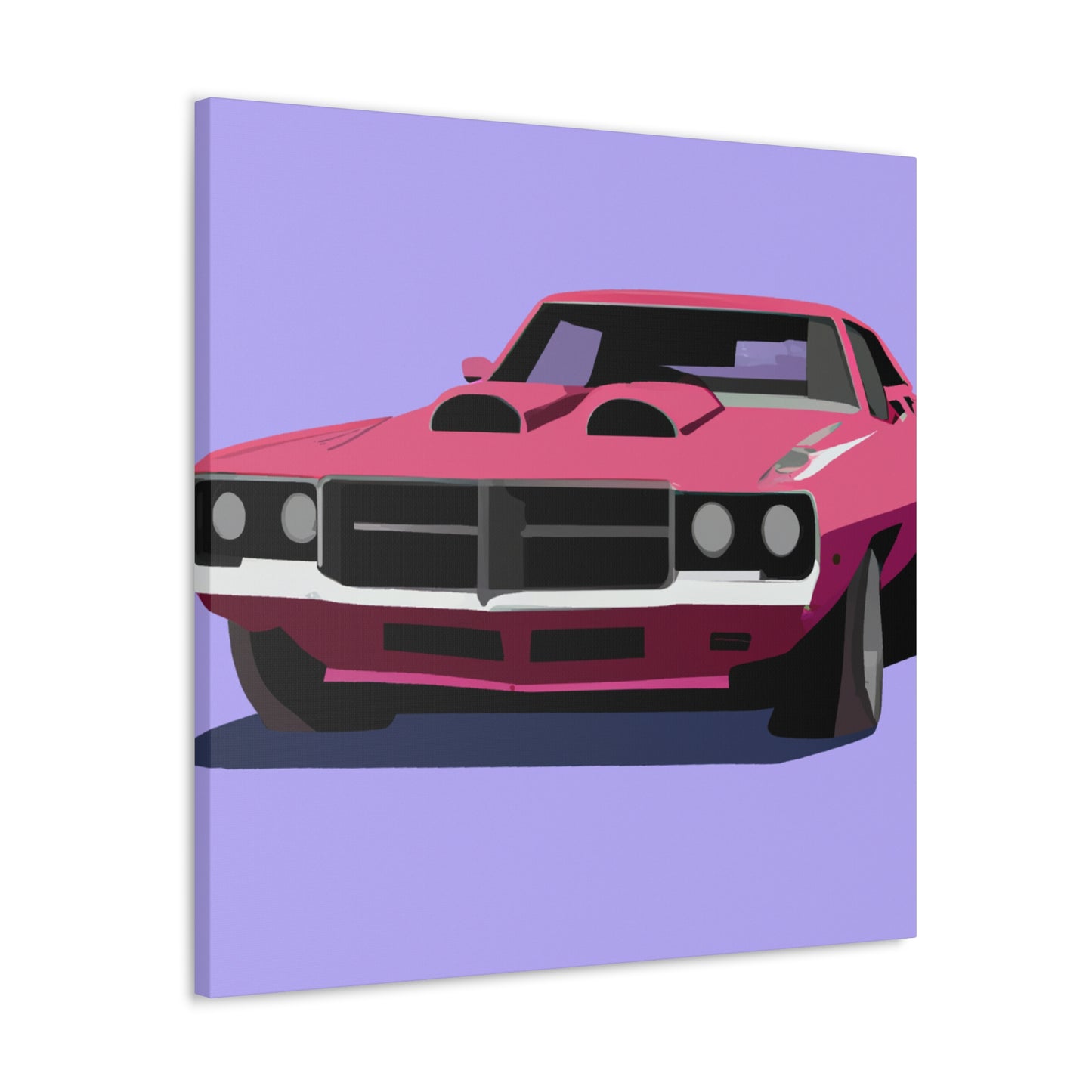 Hotrod Homerun - Automobile - Canvas
