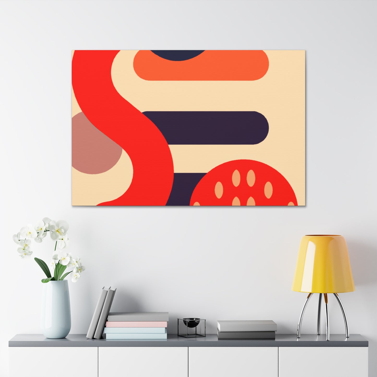 Urban Paradise - Midcentury - Canvas