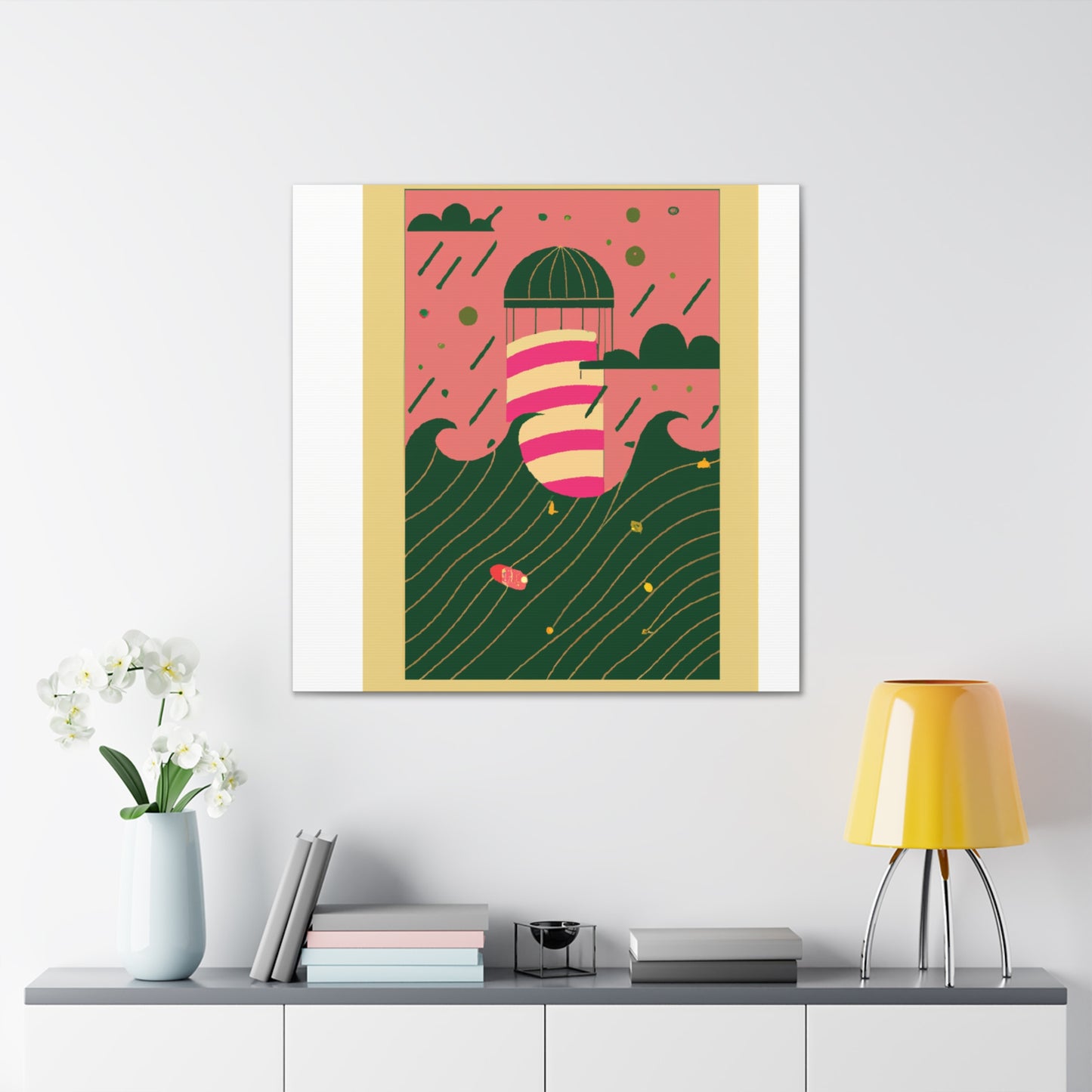 Pixellated Perfection - Minimalism - Canvas