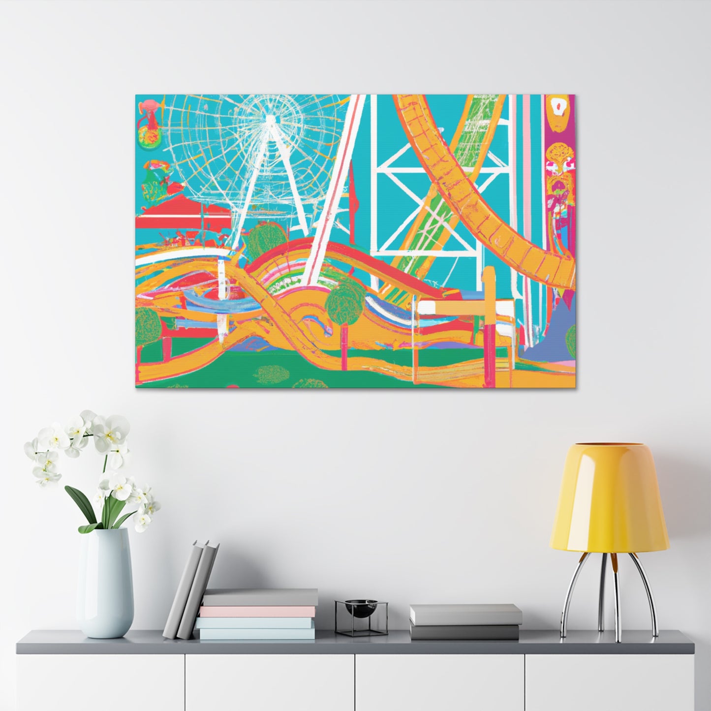 Carni-Val Amusement - Canvas