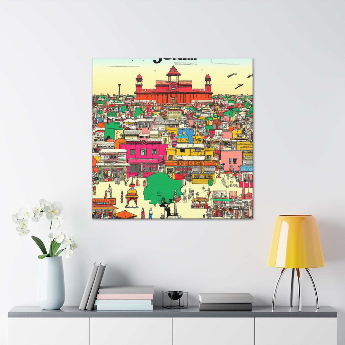 Udaipur - Destination India - Canvas