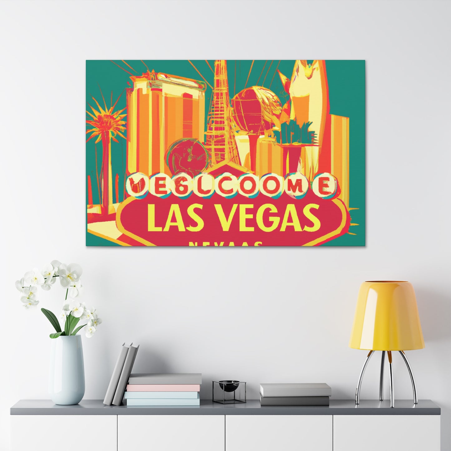 Wild Nights - Destination Vegas - Canvas
