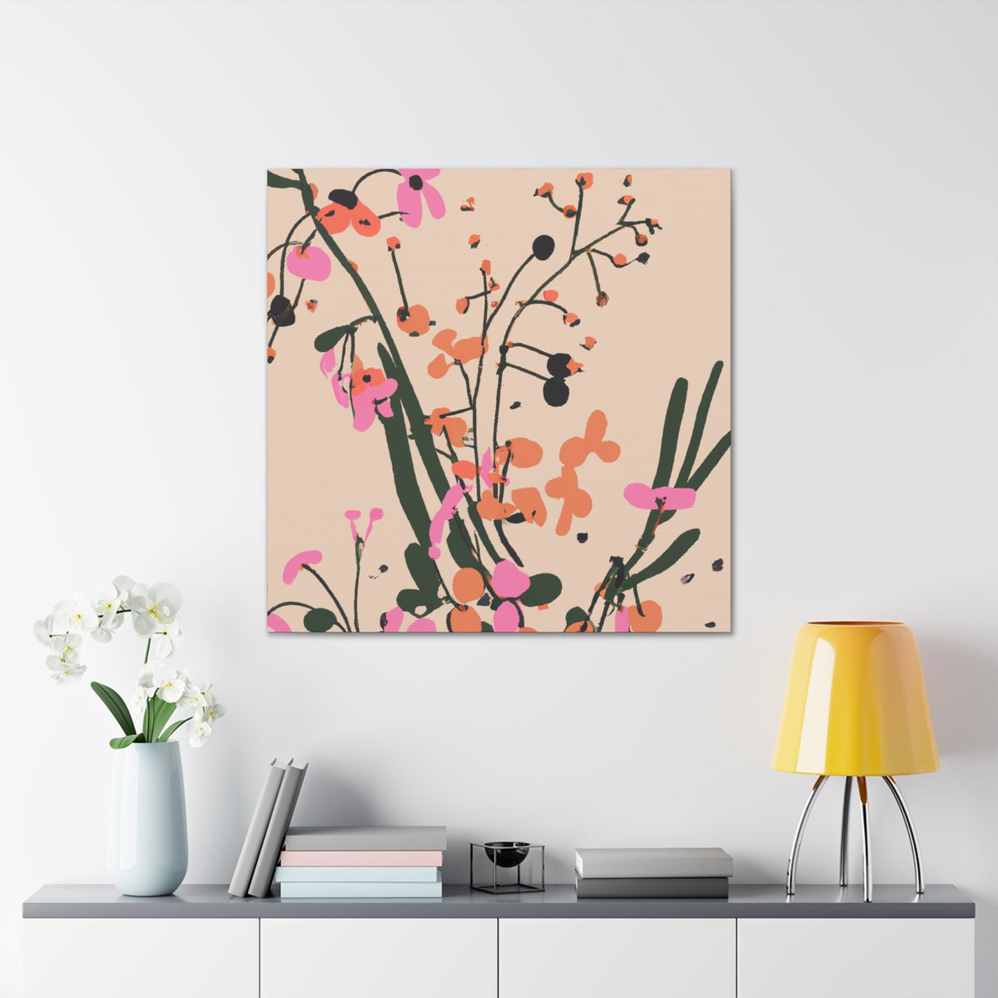 Cherry Blossom-Floral - Canvas