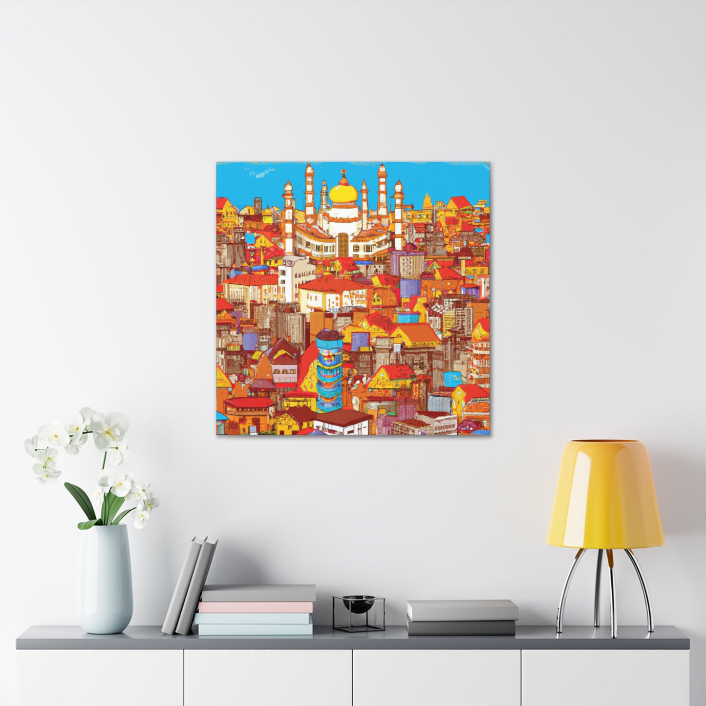 Sunrise by the Taj - Destination India - Canvas