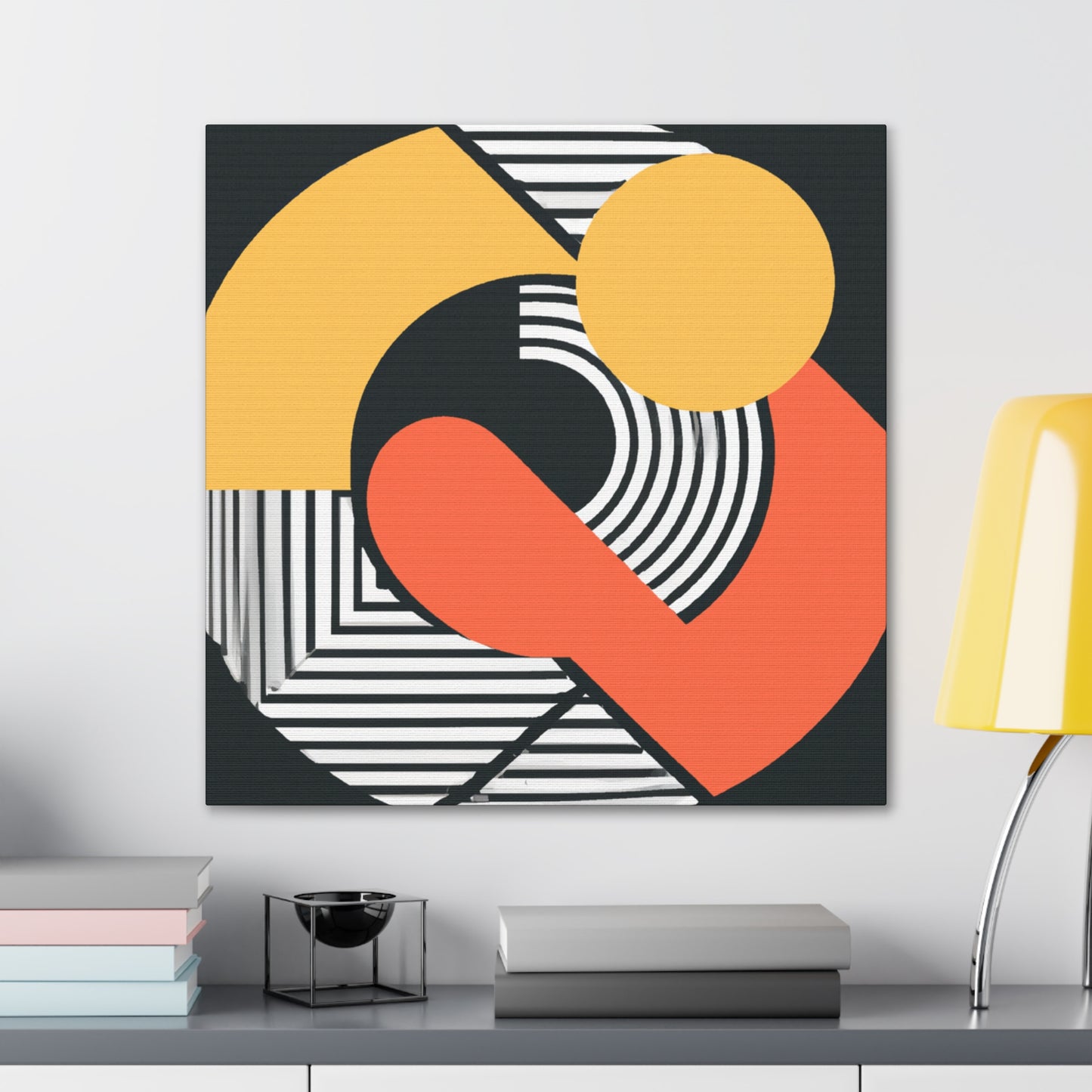 "Aesthetic Abstraction - Midcentury" - Canvas