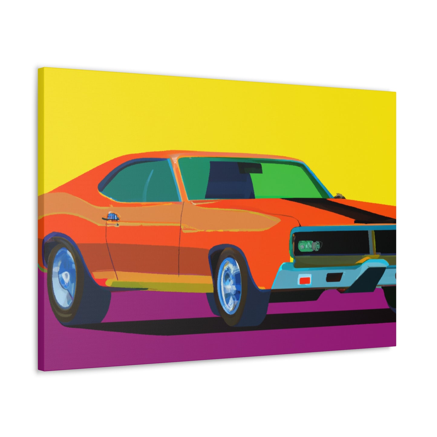 Classic Thunderbolt - Automobile - Canvas