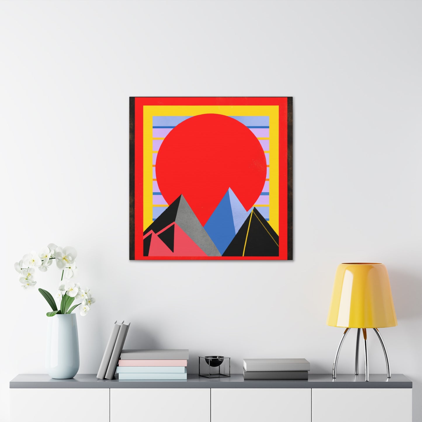 Redsun - Midcentury Canvas