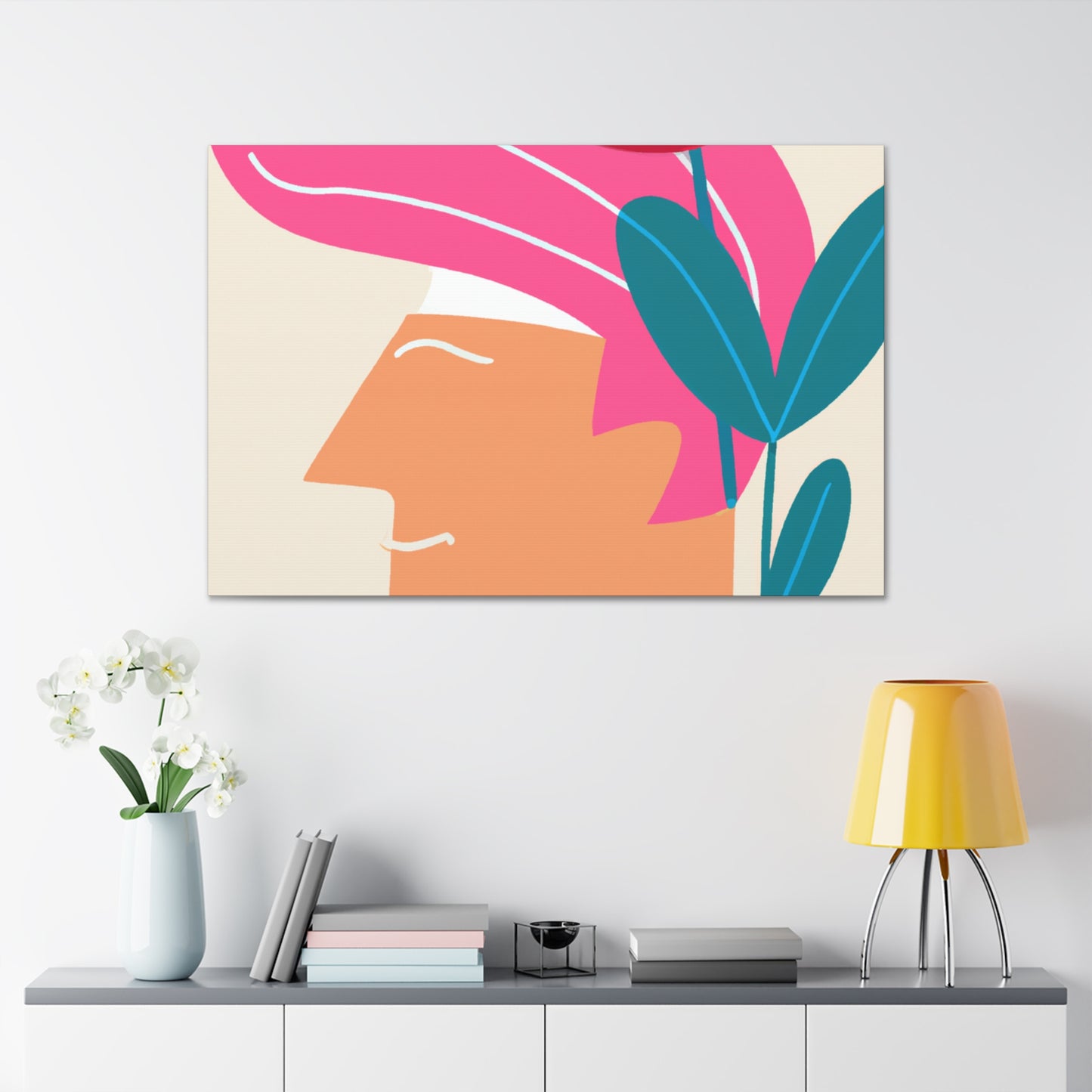 Ephemeral Glow - Minimalism - Canvas