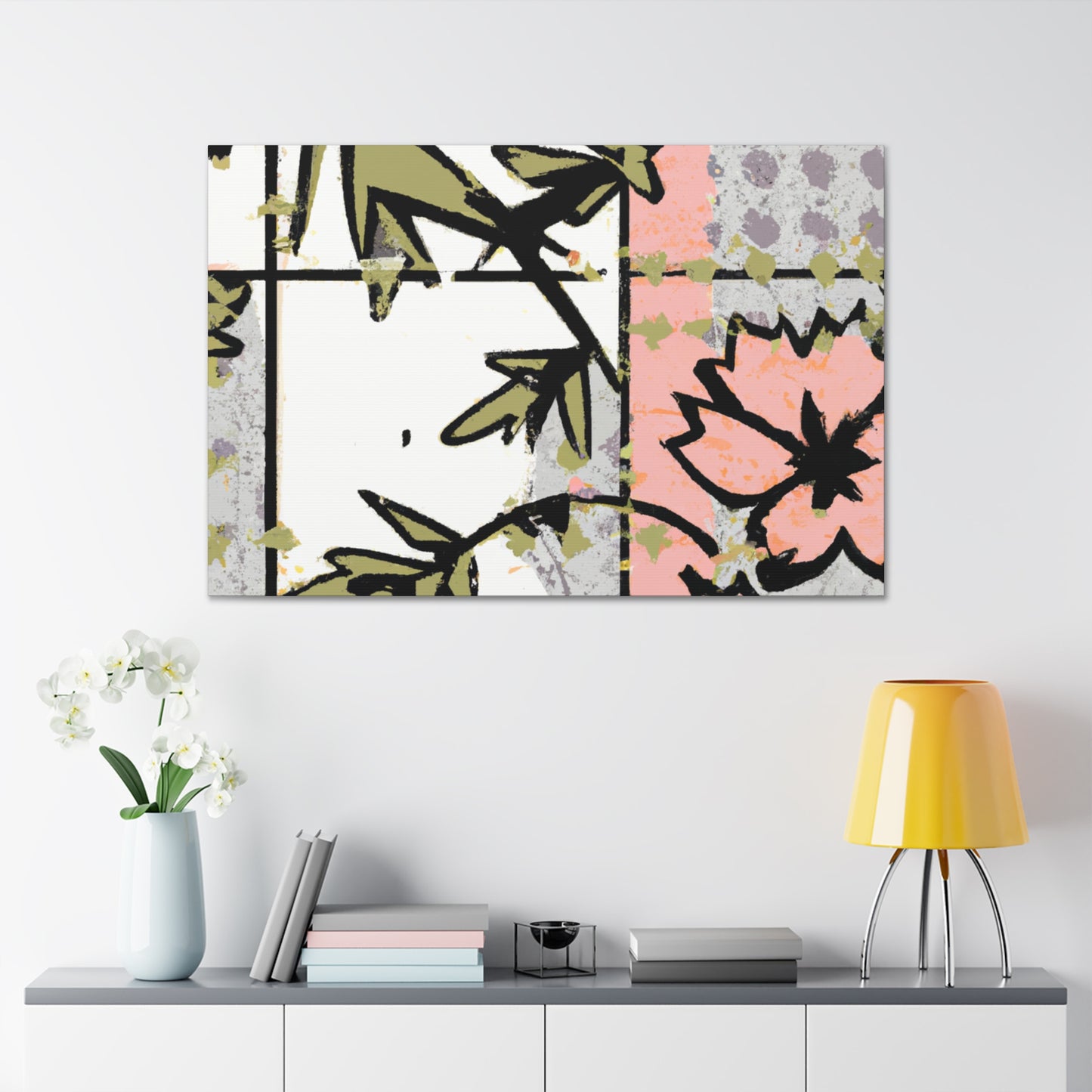 Primrose - Floral - Canvas
