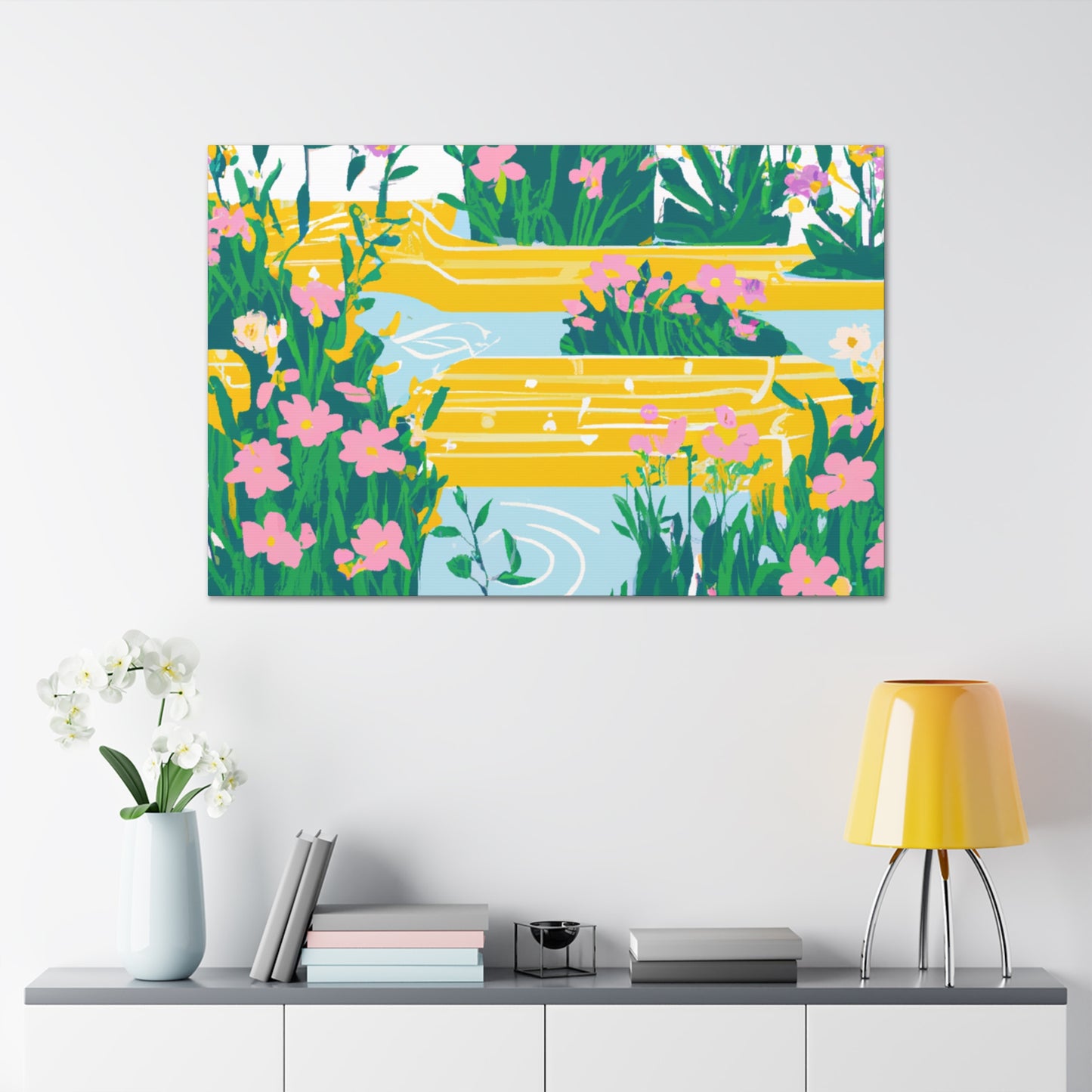 EnchantedRobinLandscape. - Canvas