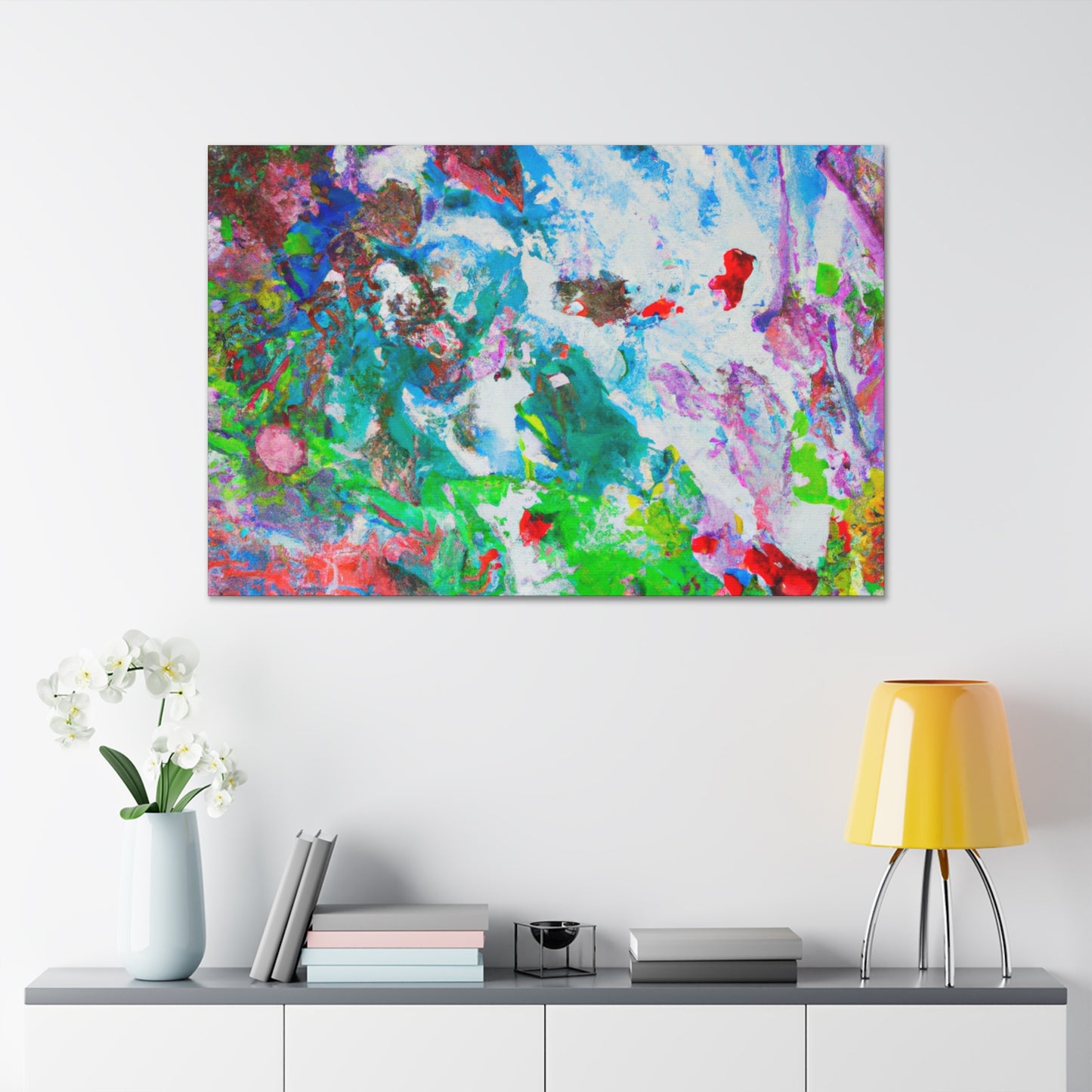 Luminous Landscape - Abstract Canvas