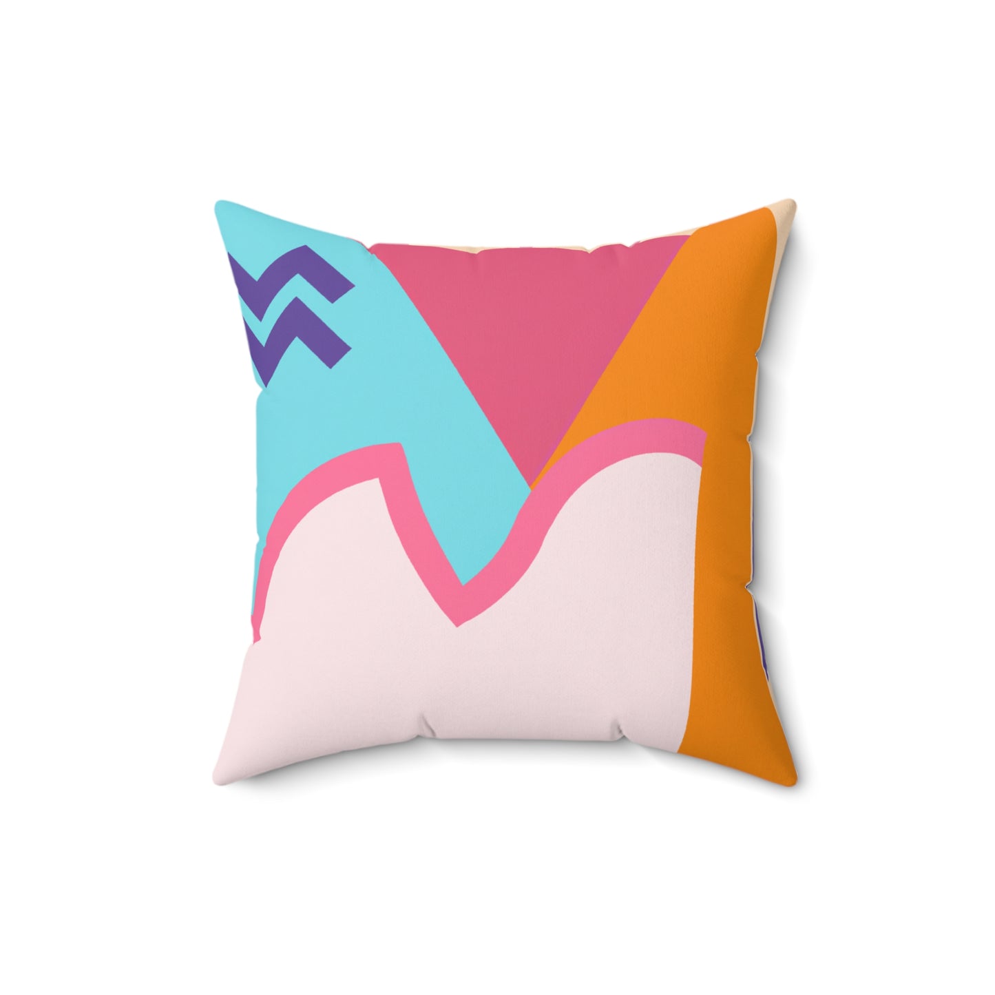 Spun Polyester Square Pillow