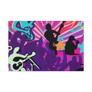 "American Beats - Retro Music" - Canvas