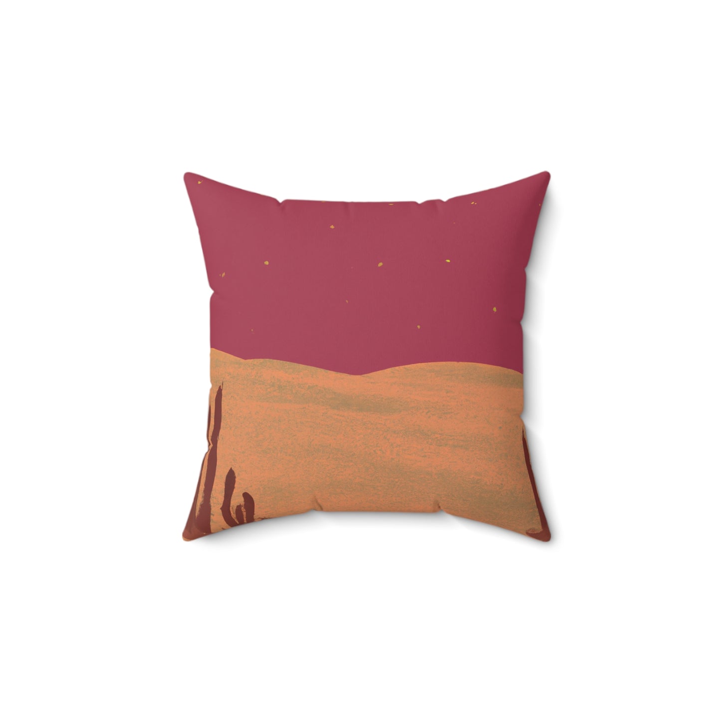 Spun Polyester Square Pillow