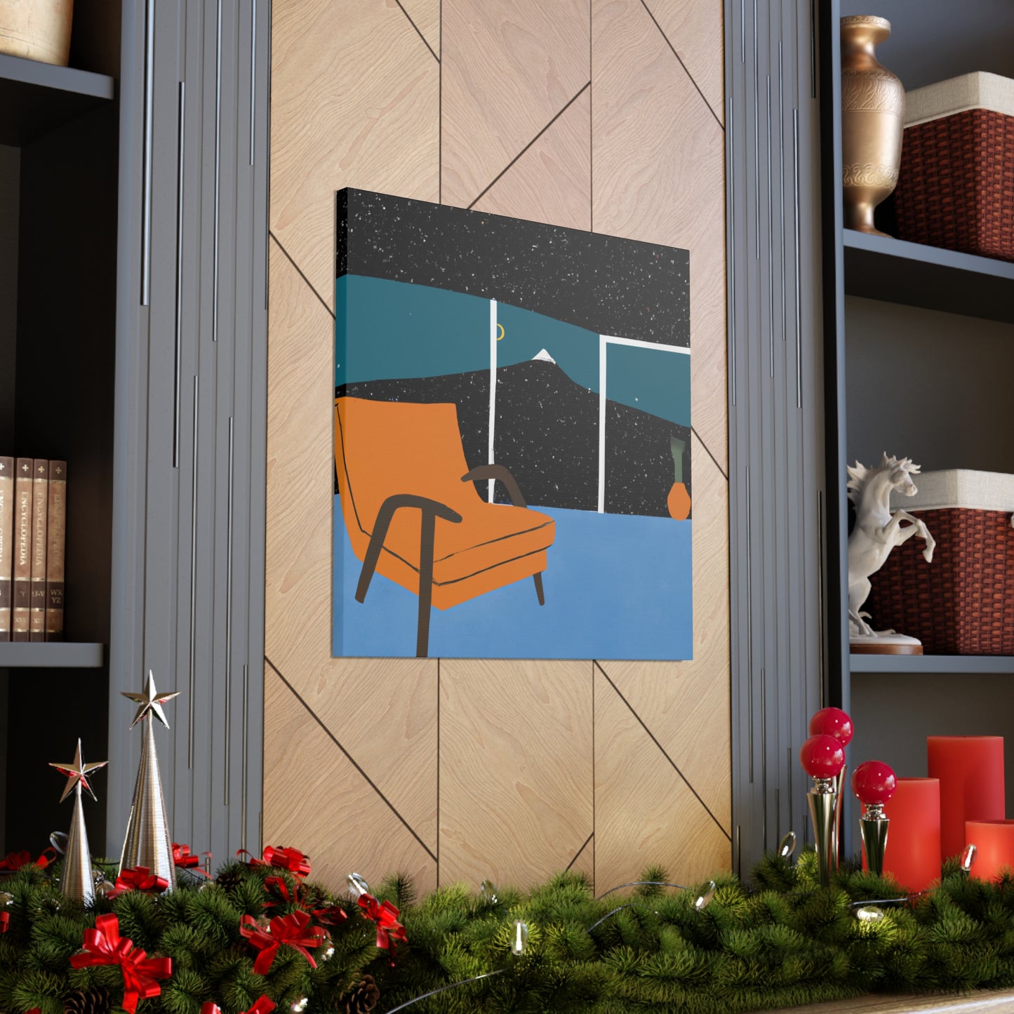 Solo Space - Midcentury Canvas