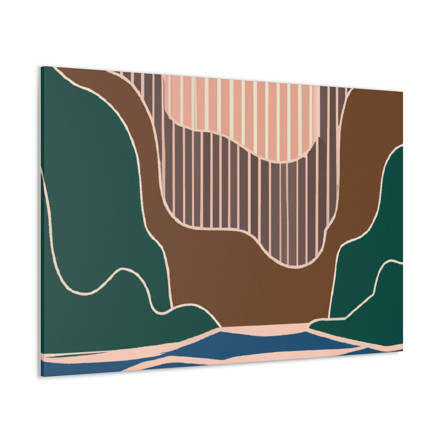 Whimsyfalls - Midcentury Canvas