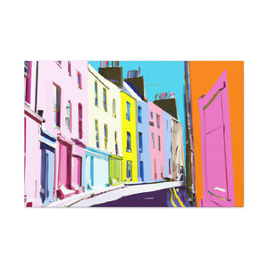 Magnolia City - New Orleans - Architectural - Canvas