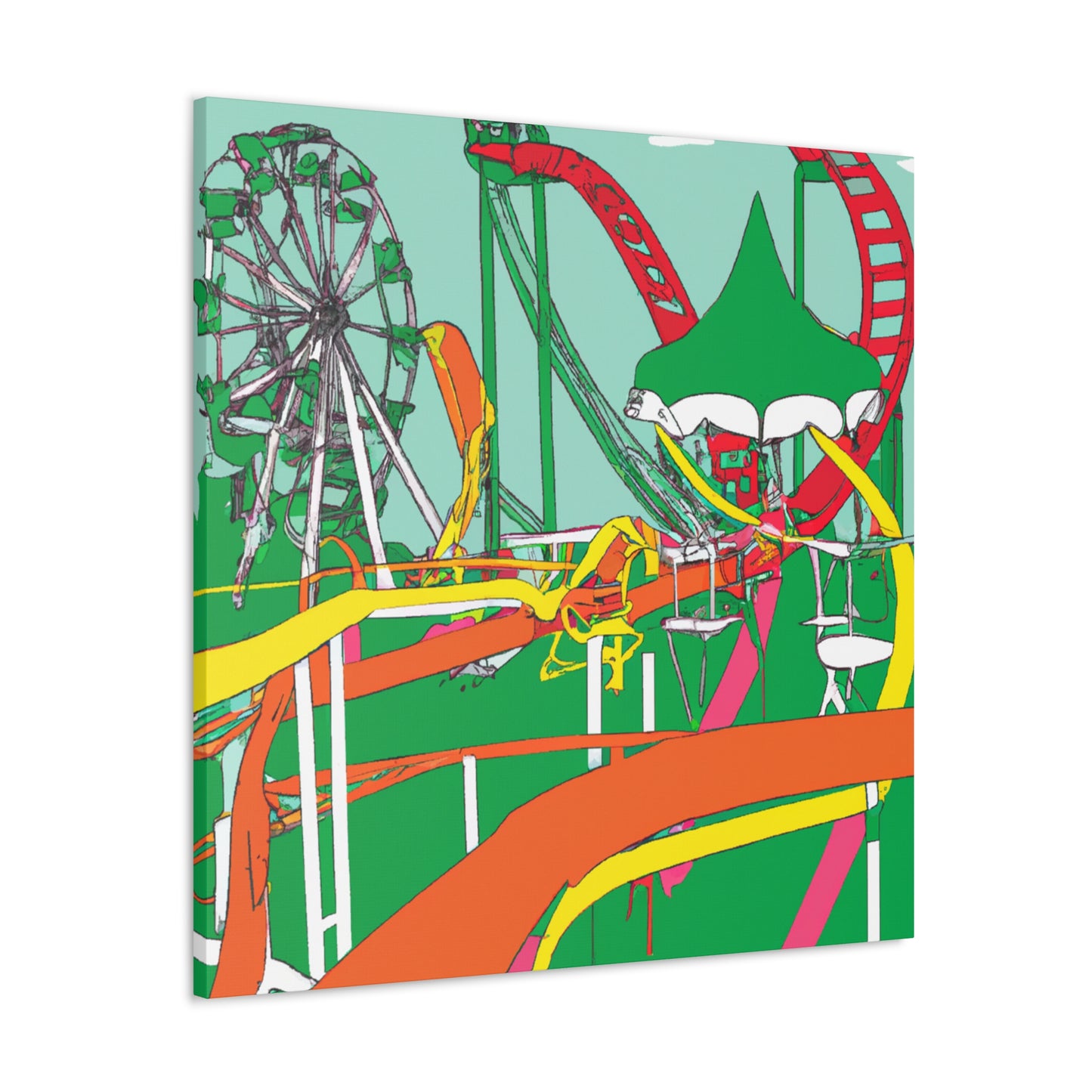 The Whirligig - Amusement - Canvas