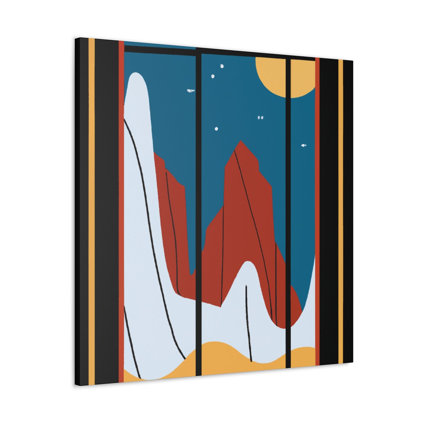 Metropolitan Melange - Midcentury - Canvas