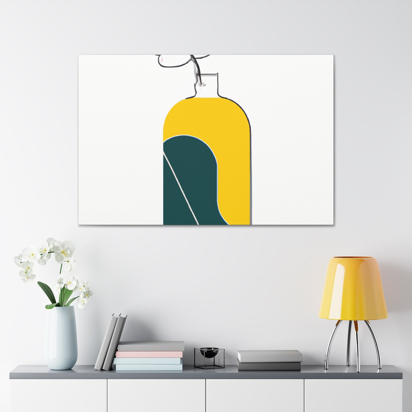 Desolate Rhythm - Minimalism - Canvas